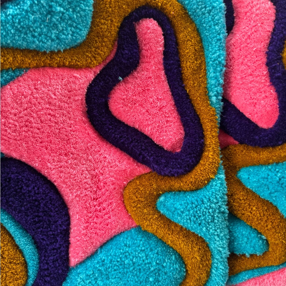 Colorful Abstract Throw Pillows - Picture 2 of 4
